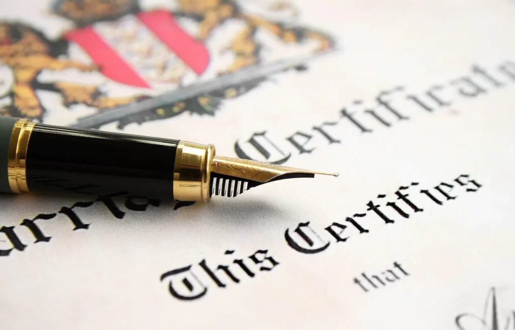 marriage certificate sworn translation